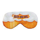 Дизайнерська маска для сну Silenta Beer Dreams, фото 2