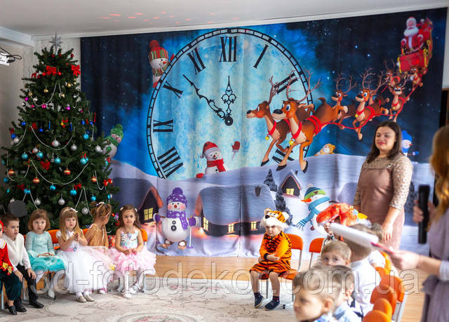 штори для нового року новорічні фото штори