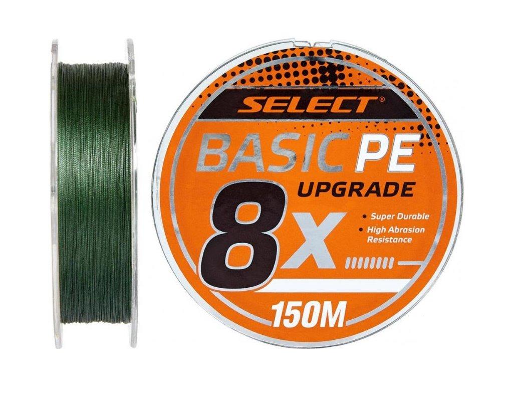 Шнур Select Basic PE 8x 150м, # 1.0 / 0.14мм