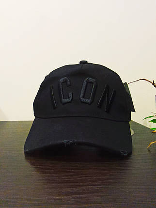 Кепка Бейсболка ICON чорна, фото 2
