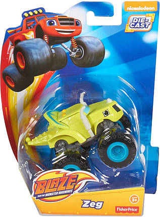 Fisher-Price Nickelodeon Вспыш і диво-машинки Зег Blaze & The Monster Machines, Zeg, фото 2