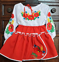 Український народний костюм для дівчинки (3-4 роки)