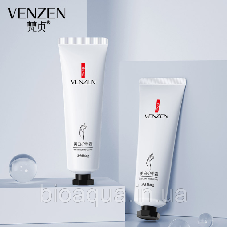 Крем для рук Venzen Whitining hand відбілюючий, зволожуючий 30 g