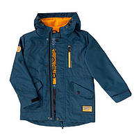 Дитяча куртка - вітровка для хлопчика, джинс (19-ВМ-19, 20-ВМ-19), GOLDY (Evolution) 158 р. Джинс