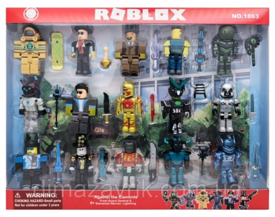 Герои Roblox 1863 комплект 15 фігурок Роблокс
