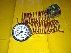 Термометр металевий Ø60 мм. / 160"С / 2-метри. Виробництво Туреччина PAKKENS