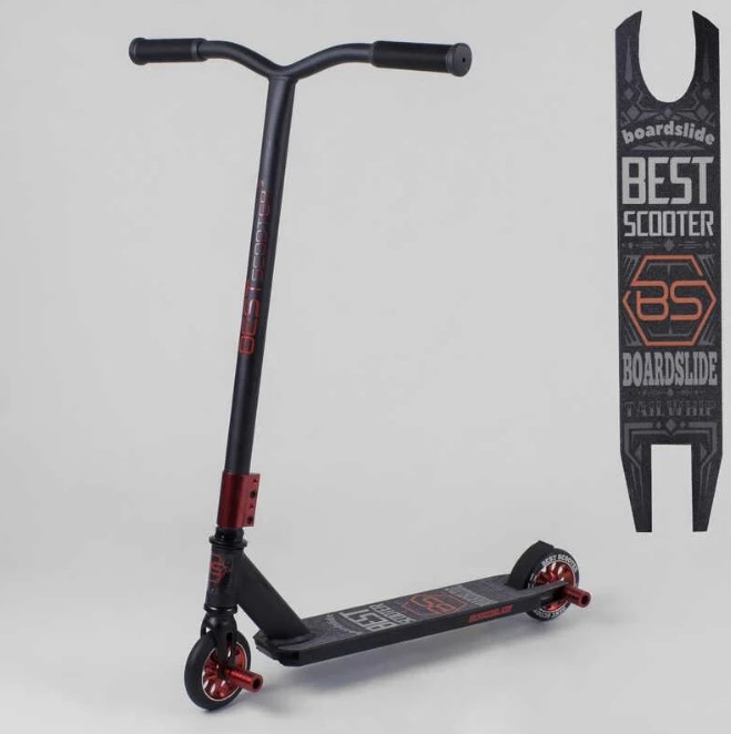 Самокат трюковий алюмінієві диски пеги Best Scooter 88397