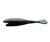 Силиконовый виброхвост Gambler Flapp'n Shad 6" June Bug (съедобный, 1шт)