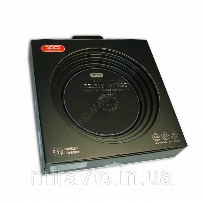Бездротова зарядка XO WX002 (Black)