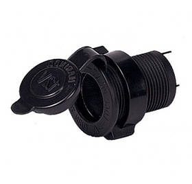 Автомобільне гніздо під штекер прикурювача із Зеленим підсвічуванням і кришкою