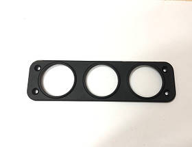 Панель під гнізда прикурювача на 3 отвори