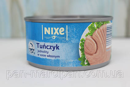 Тунець у власному соку Nixe Thunfischfilets 195г