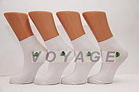 Жіночі шкарпетки короткі з бамбука Ф14 білий