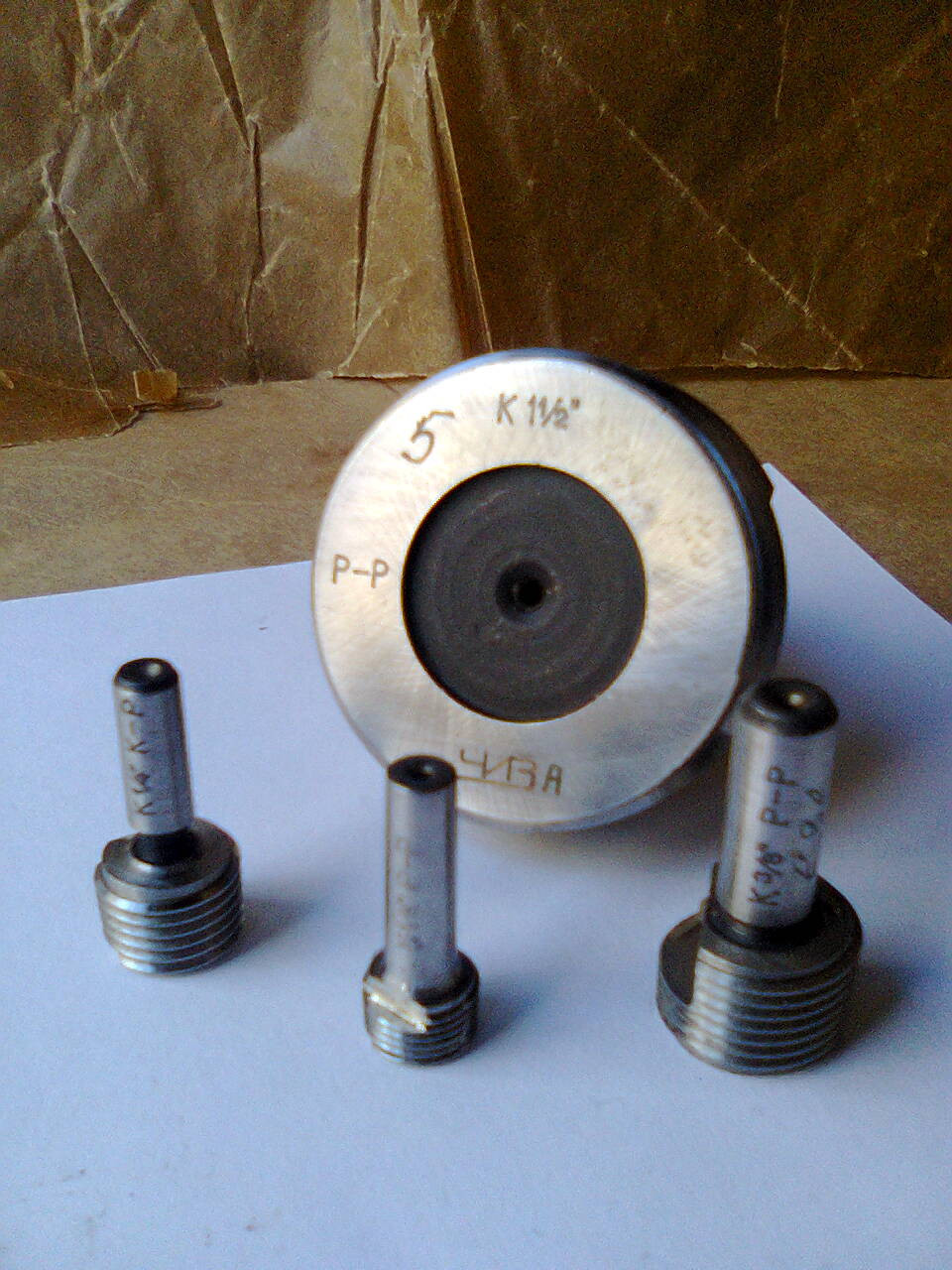 Калибр-пробки резьбовые К 1/8" - 2" по ГОСТ6485
