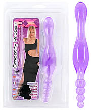 Анальний стимулятор EX Smoothy Prober Seven Creations, фіолетовий