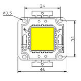 LED Матриця Vela 30 W 6400 К 2720 лм 12V, фото 2