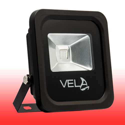 Вуличний Led прожектор Vela 10 W червоний IP65