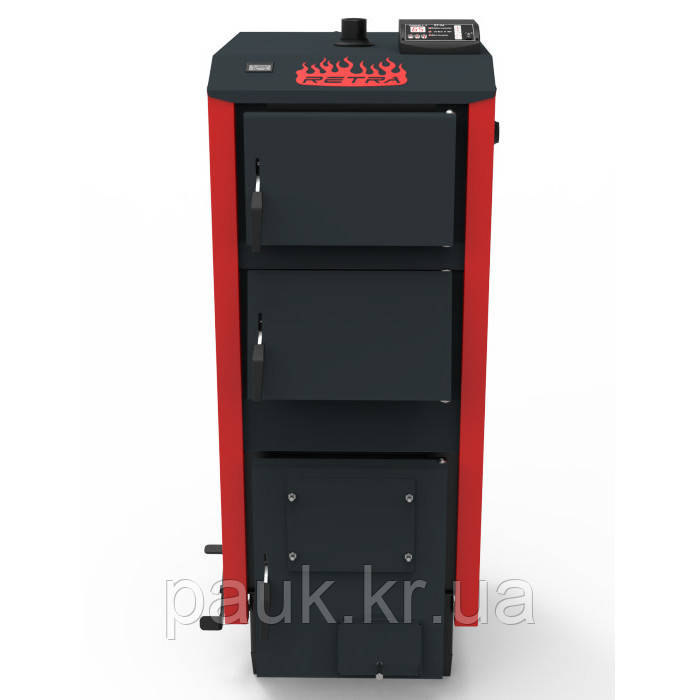 Автоматизований котел 32 кВт Ретра-5М PLUS CLASSIC, твердопаливний котел з автоматикою, 4 мм, фото 1