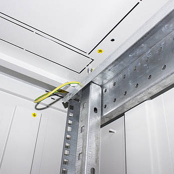 Серверна шафа IPCOM З-42U-06-06-ДС-ПГ, фото 3