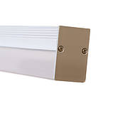 Лінійний підвісний алюмінієвий LED світильник 45 W Vela Sprint 1490 мм, фото 5