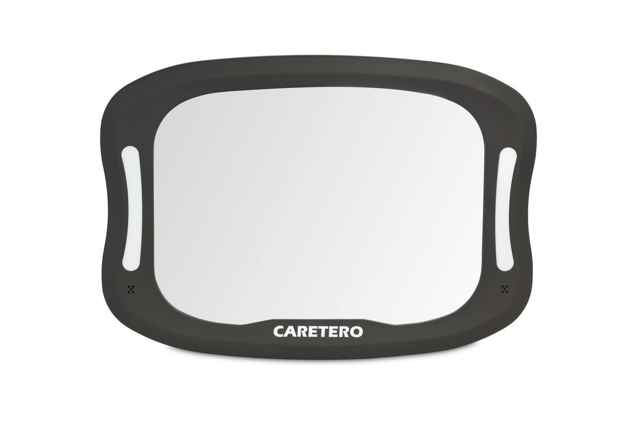 Дзеркало Caretero XL з підсвіткою для спостереження за дитиною в автокріслі