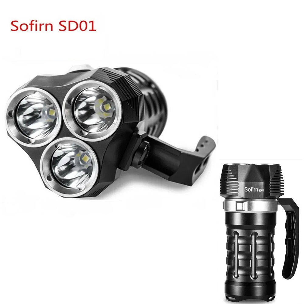 Ліхтар для дайвінгу SOFIRN SD01 3000LM IPX8, фото 1