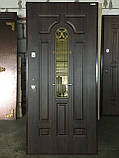 Вхідні двері до будинку Лучія зі склопакетом дуб бронза, фото 5