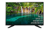 Технологичный Телевизор Toshiba 42" Smart-TV FullHD T2 USB Гарантия 1 ГОД Android 13.0+ крепление