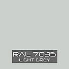 Фарбекс латексна фарба на акриловій основі, інтер'єрна вологостійка фарба сіра 7035, фото 2