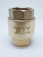 Зворотний клапан 1" внутрішня та зовнішня різь