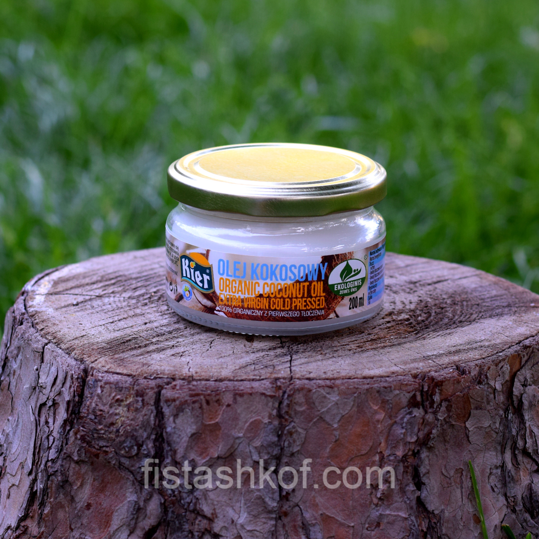 Кокосова олія нерафінована "KIER" 200мл.