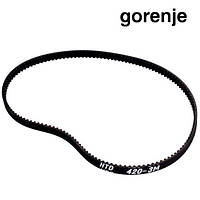 Ремень для хлебопечки Gorenje BM1400E-UR (короткий) (420-3м) - запчасти для хлебопечек Gorenje