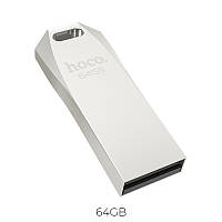 USB Флешка для компьютера или ноутбука металлическая флешка 64ГБ HOCO UD4 64GB