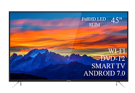 Сучасний Телевізор THOMSON 45" Smart-TV FullHD T2 USB Гарантія 1 РІК! Android 13.0