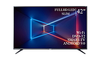 Современный Телевизор Sharp 42" Smart-TV FullHD T2 USB Гарантия 1 ГОД!