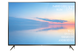 Сучасний Телевізор TCL 32" Smart-TV FullHD T2 USB Гарантія 1 РІК!