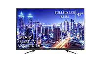 Современный Телевизор JVC 45" Smart-TV FullHD T2 USB Гарантия 1 ГОД
