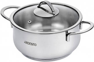 Каструля 3 л Black Mars Ardesto AR-0730-S, фото 3