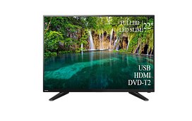 Сучасний Телевізор Toshiba 22" FullHD DVB-T2 USB Гарантія 1 РІК! (1080р)