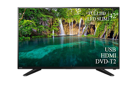 Сучасний Телевізор Toshiba 42" FullHD DVB-T2 USB Гарантія 1 РІК!