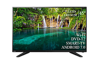 Современный Телевизор Toshiba 45" Smart-TV FullHD T2 USB Гарантия 1 ГОД