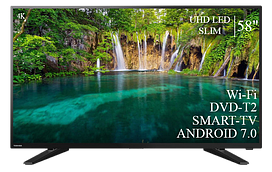 Сучасний Телевізор Toshiba 58" Smart-TV ULTRA HD T2 USB Гарантія 1 РІК
