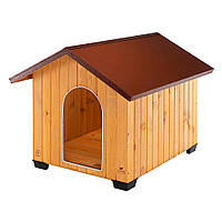 Будка деревянная для собак Ferplast Domus (Ферпласт Домус) 110 х 130 х h 103 см - MAXI