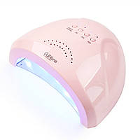 Лампа LED/UV для нігтів SunOne 48Вт, рожева