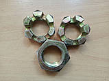 Гайка КАМАЗ, КрАЗ М33х1,5 корончатая реактивної тяги, фото 5