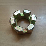 Гайка КАМАЗ, КрАЗ М33х1,5 корончатая реактивної тяги, фото 2