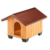 Будка деревянная для собак Ferplast Domus (Ферпласт Домус) 60.5 х 73.5 х h 54.5 см - SMALL