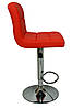 Барний стілець Hoker Bonro 628. Колір червоний., фото 2