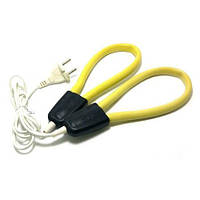 Электро-сушилка для обуви витая, универсальная, Желтая, электрическая сушка (сушарка для взуття) (ZK)