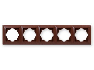 Рамка п'ятимісна Gunsan Visage горіх